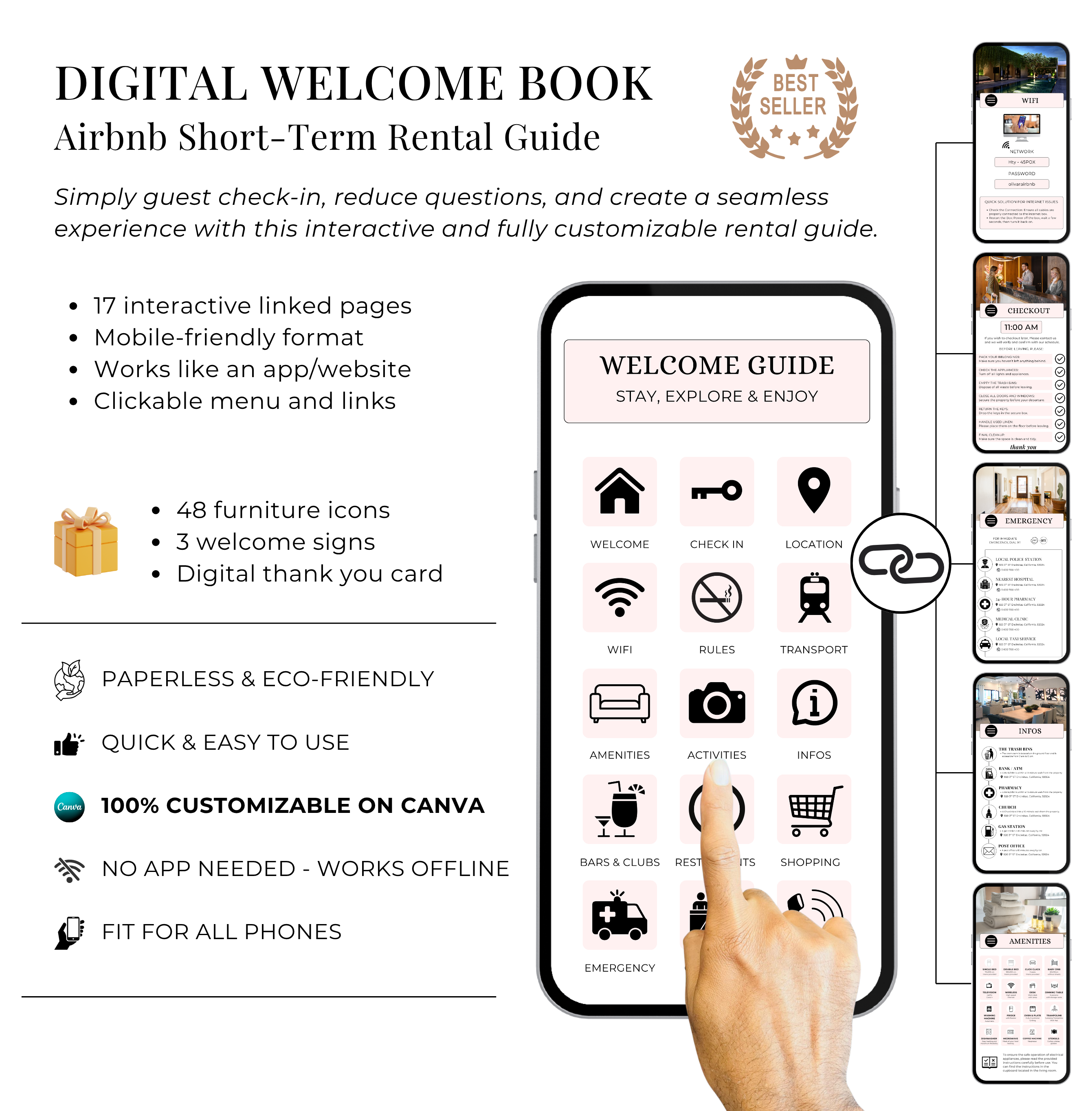 Digital Welcome Book Template