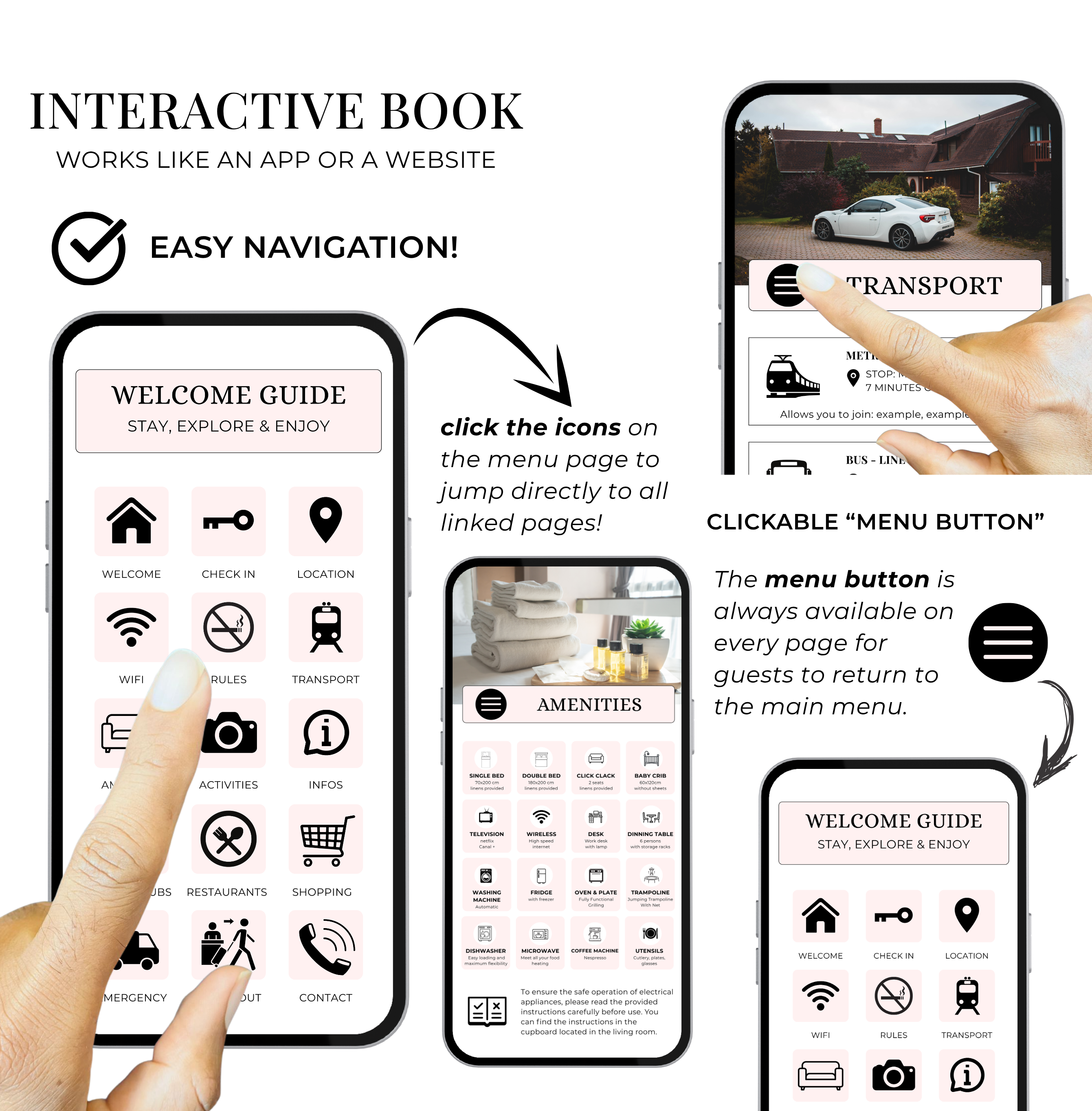 Digital Welcome Book Template