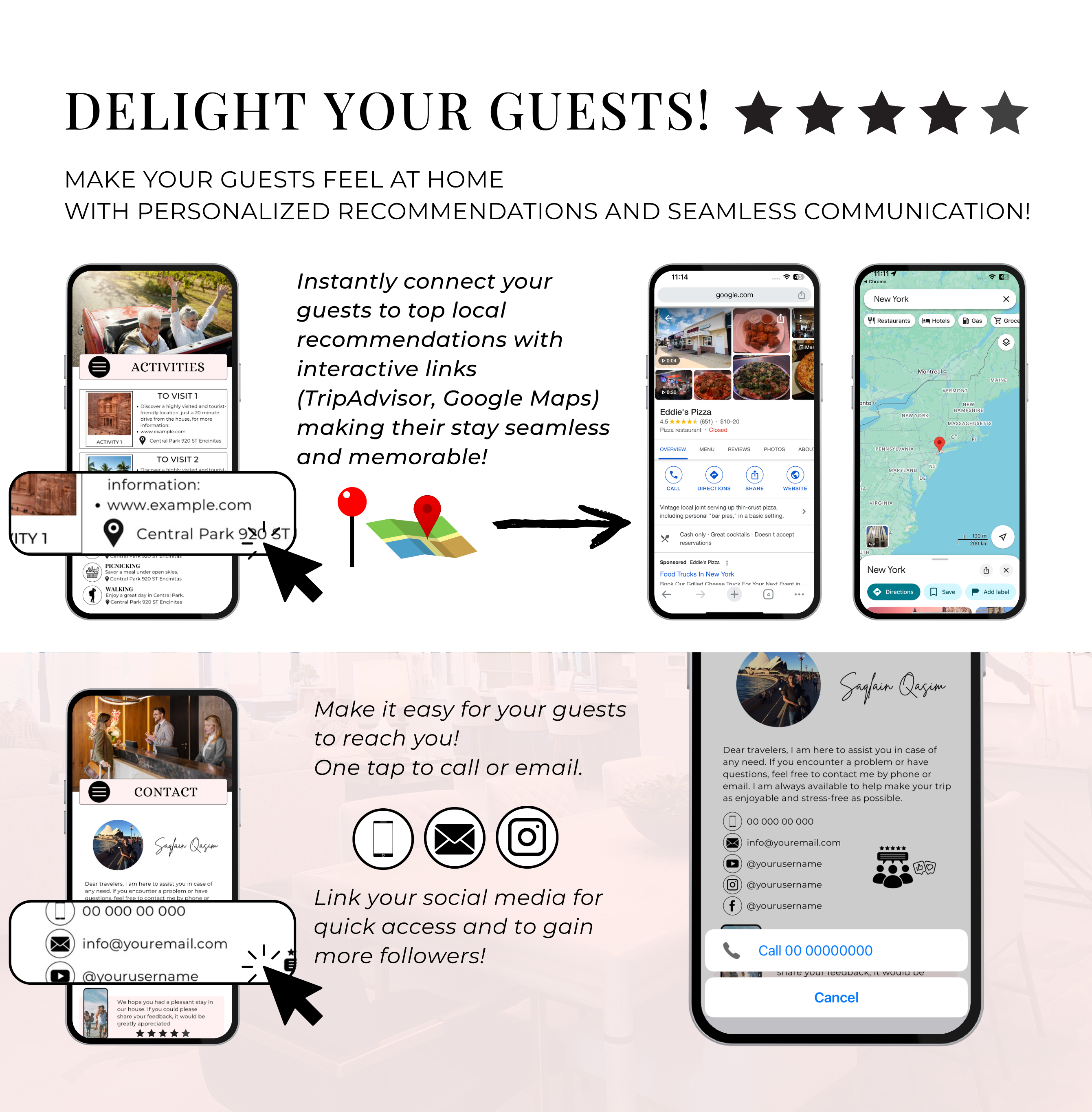 Digital Welcome Book Template