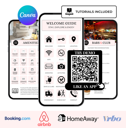 Digital Welcome Book Template