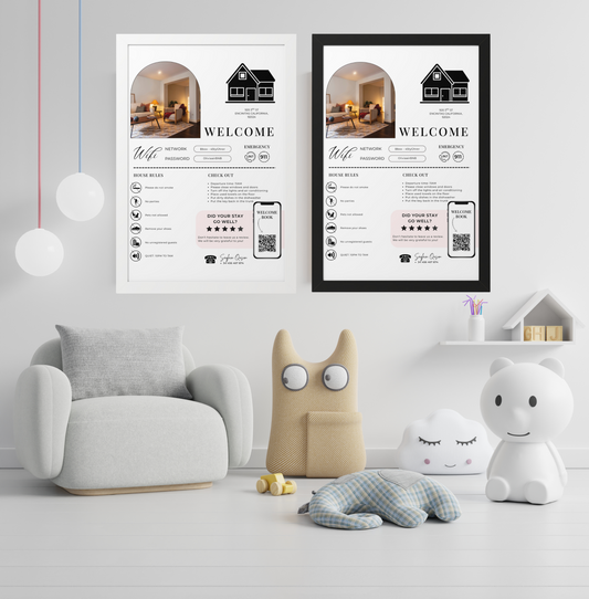 Allan Welcome Sign & Digital Book